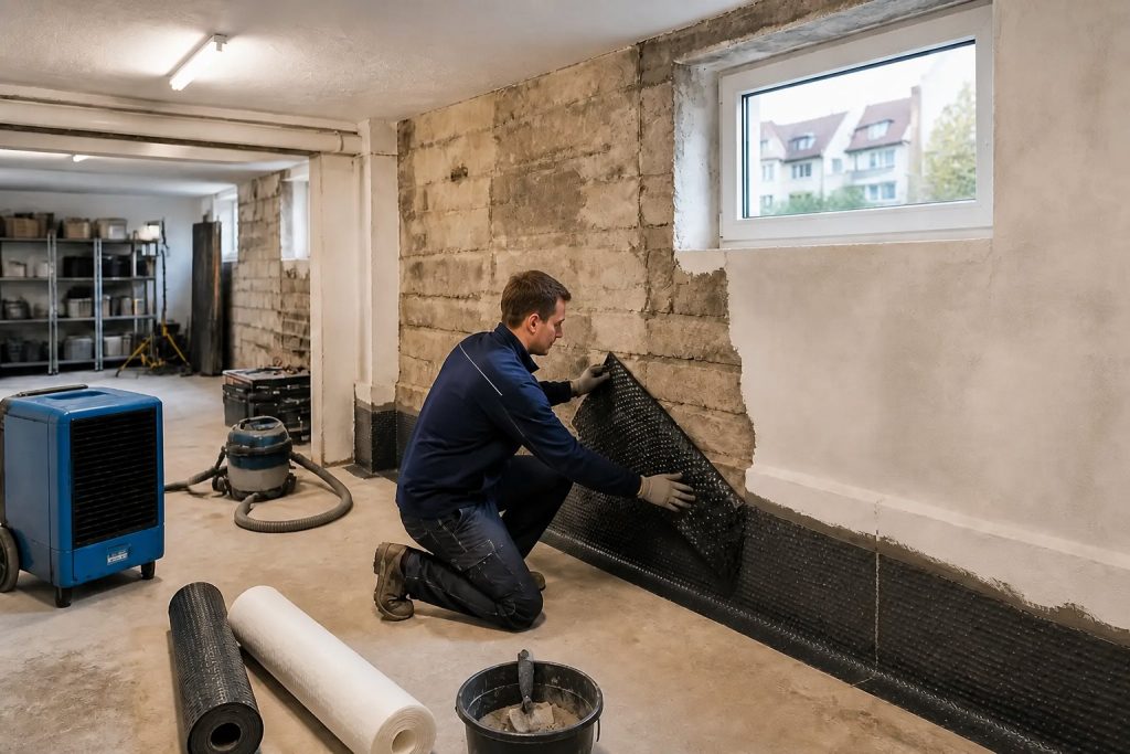 Kellersanierung in Heilbronn für unterschiedliche Immobilien