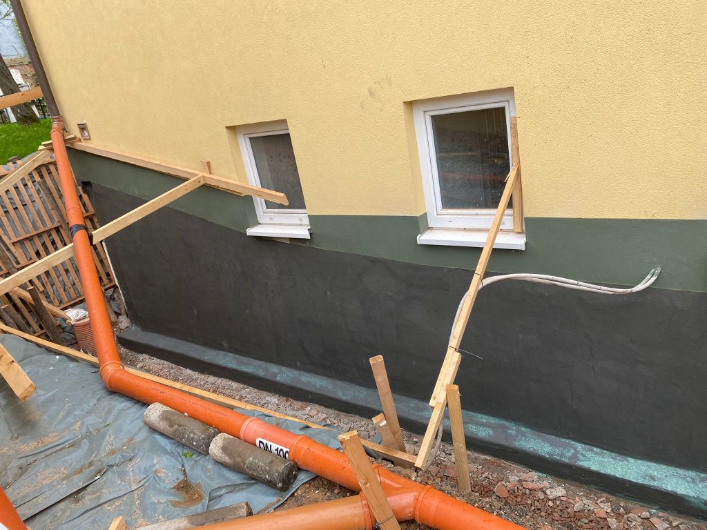 Kellerabdichtung von au&szlig;en