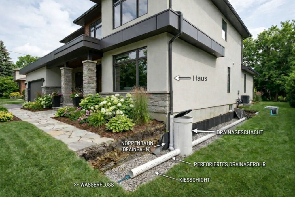 Drainage Haus