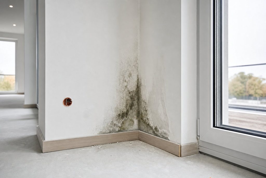 Schimmel im Neubau