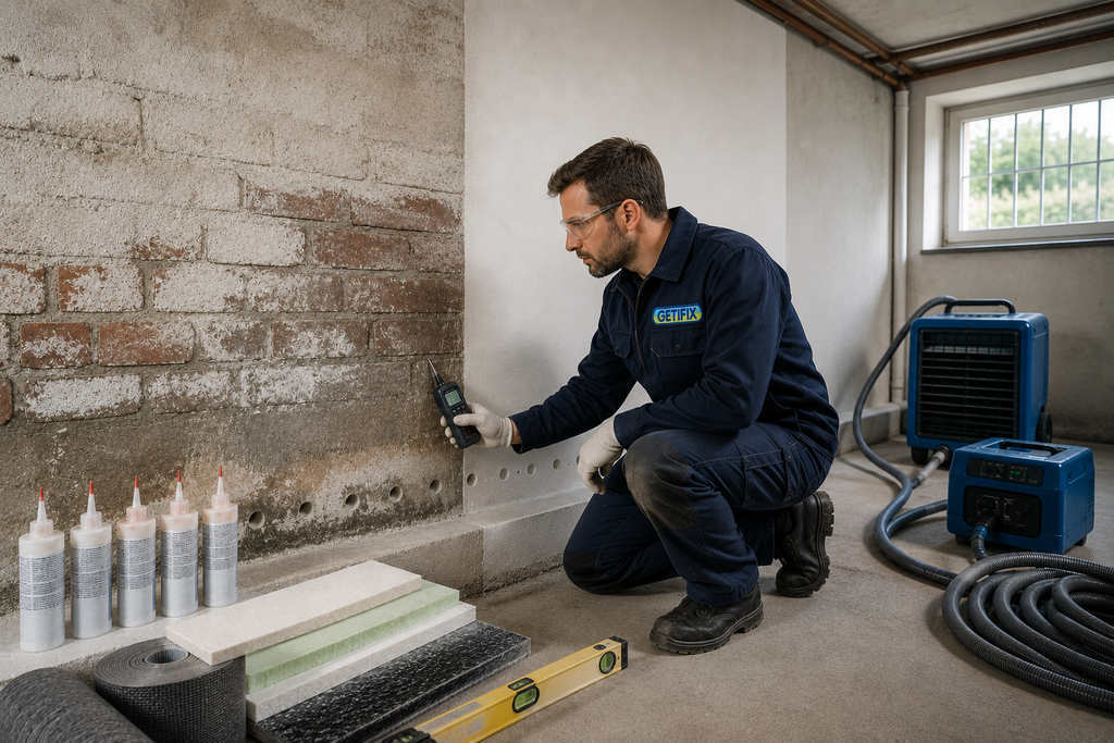 Mauertrockenlegung Getifix-wb